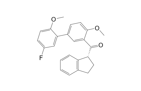(R)-(5'-Fluoro-2',4-dimethoxybiphenyl-3-yl)indan-1-yl-methanone
