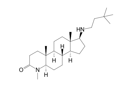 (1S,3aS,3bS,5aR,9aR,9bS,11aS)-1-(3,3-dimethylbutylamino)-6,9a,11a-trimethyl-2,3,3a,3b,4,5,5a,8,9,9b,10,11-dodecahydro-1H-indeno[5,4-f]quinolin-7-one