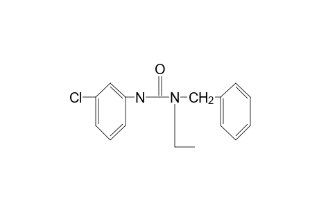 1-benzyl-3-(m-chlorophenyl)-1-ethylurea