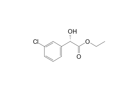 Ethyl (S)-(+)-2-hydroxy-2-(3'-chlorophenyl)acetate