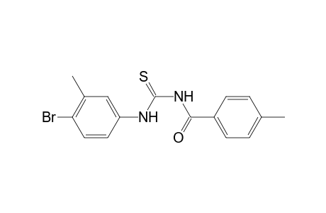 thiourea, N-(4-bromo-3-methylphenyl)-N'-(4-methylbenzoyl)-