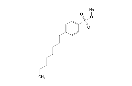 p-Octylbenzenesulfonic acid, sodium salt