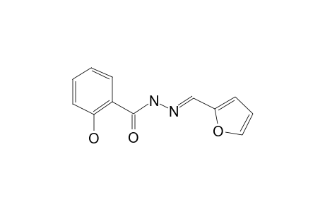 Salicylic acid, furfurylidenehydrazide