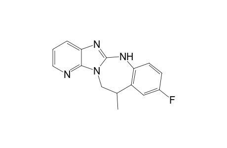 12,13-Dihydro-5-methyl-5H-1,3-(3"-fluorobenzo)diazepino[2',3' : 2,3]imidazo[4,5-b]pyridine