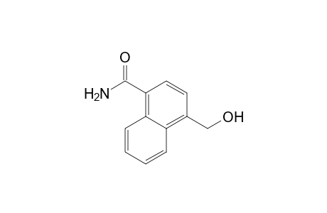 1-Naphthalenecarboxamide, 4-(hydroxymethyl)-