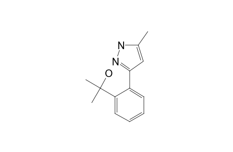 3-(2-(ALPHA-HYDROXYISOPROPYL)-PHENYL)-5-METHYLPYRAZOLE