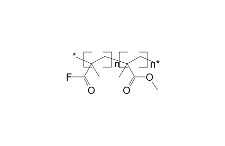 Poly(methyl methacrylate-co-methacryloyl fluoride)