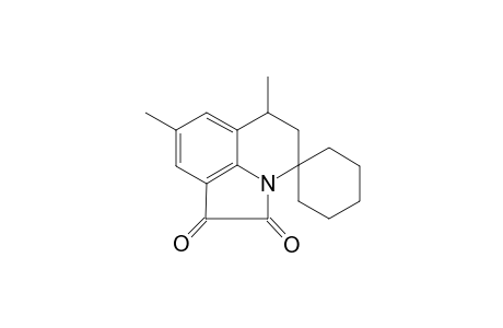 4,6-Dimethyl-3,4-dihydro-1H-spiro[pyrrolo[3,2,1-h,i]quinoline-2,1'-cyclohexane]-8.9-dione