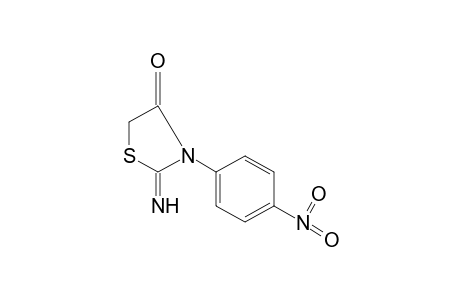 2-imino-3-(p-nitrophenyl)-4-thiazolidinone