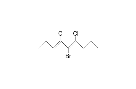 5-Bromo-4,6-dichloro-nona-3,5-diene