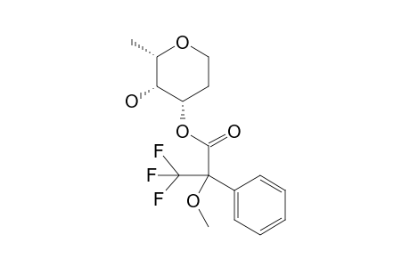 D-Arabino-hexitol, 1,5-anhydro-2,6-dideoxy-, 3-[.alpha.-methoxy-.alpha.-(trifluoromethyl)benzeneacetate], (S)-