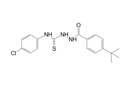 1-(p-tert-butylbenzoyl)-4-(p-chlorophenyl)-3-thiosemicarbazide