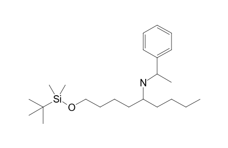 N-[9-(Tert-butyldimethylsiloxy)non-5-yl]-N-(1-phenylethyl)amine