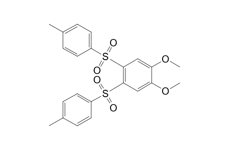 1,2-Dimethoxy-4,5-bis[(4-methylphenyl)sulfonyl]benzene