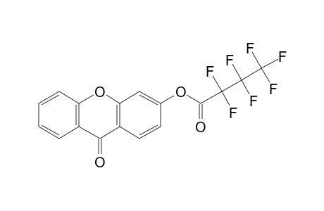 3-Hydroxyxanthone, heptafluorobutyrate