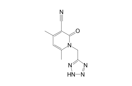 4,6-Dimethyl-2-oxo-1-(2H-tetrazol-5-ylmethyl)-1,2-dihydropyridine-3-carbonitrile