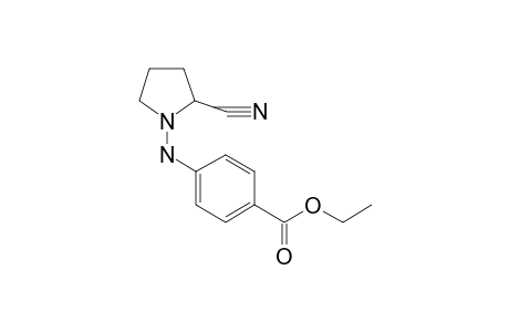 4-[(2-cyanopyrrolidin-1-yl)amino]benzoic acid ethyl ester