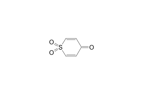 4H-Thiopyran-4-one, 1,1-dioxide