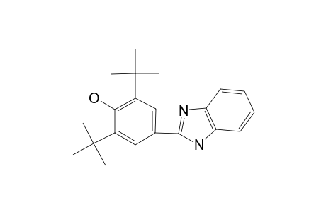 4-(1H-benzimidazol-2-yl)-2,6-ditert-butylphenol