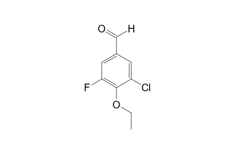 3-Chloro-4-ethoxy-5-fluorobenzaldehyde