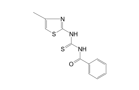 1-benzoyl-3-(4-methyl-2-thiazolyl)-2-thiourea