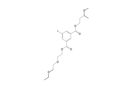 5-iodoisophthalic acid, 2-(2-ethoxyethoxy)ethyl 3-methoxybutyl ester