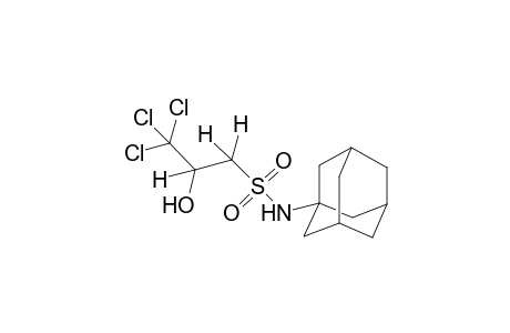 DL-N-(1-adamantyl)-2-hydroxy-3,3,3-trichloro-1-propanesulfonamide