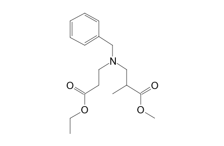 2-methyl-3,3'-(benzylimino)dipropionic acid, 1'-ethyl 1-methyl ester