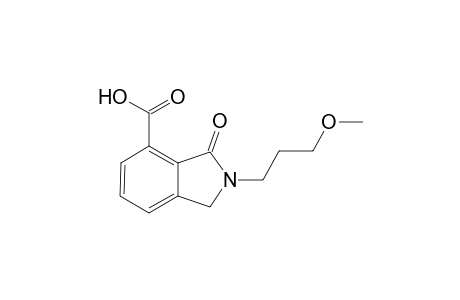 1H-Isoindole-4-carboxylic acid, 2-(3-methoxypropyl)-3-oxo-2,3-dihydro-