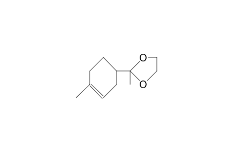 1,3-Dioxolane, 2-methyl-2-(4-methyl-3-cyclohexen-1-yl)-