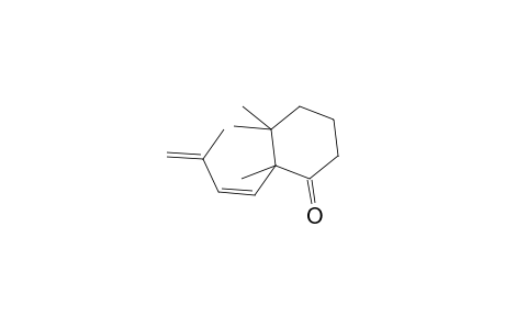 Cyclohexanone, 2,3,3-trimethyl-2-(3-methyl-1,3-butadienyl)-, (Z)-