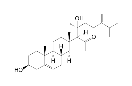 (3S,8S,9S,10R,13S,14S,17S)-10,13-dimethyl-17-[(2S)-6-methyl-5-methylidene-2-oxidanyl-heptan-2-yl]-3-oxidanyl-1,2,3,4,7,8,9,11,12,14,15,17-dodecahydrocyclopenta[a]phenanthren-16-one