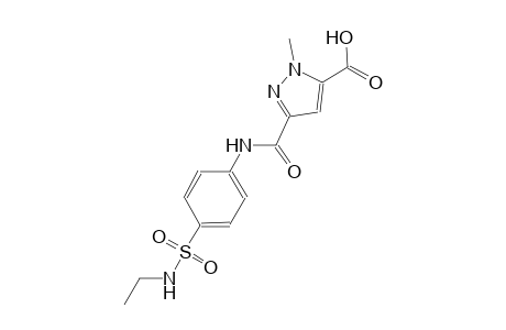 3-({4-[(ethylamino)sulfonyl]anilino}carbonyl)-1-methyl-1H-pyrazole-5-carboxylic acid