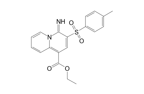 Ethyl 4-imino-3-[(p-tolyl)sulfonyl]-4H-quinolizine-1-carboxylate