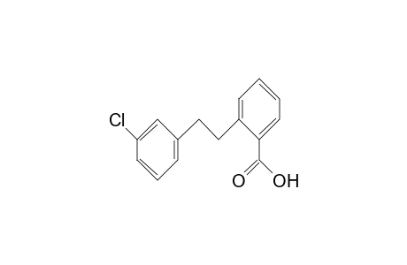 Benzoic acid, 2-[2-(3-chlorophenyl)ethyl]-; benzoic acid, o-(m-chlorophenethyl)-