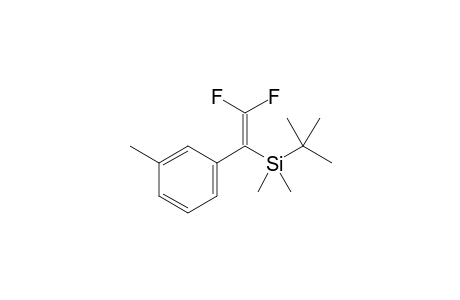 t-Butyldimethylsilyl-2,2-difluoro-1-(m-tolyl)ethene