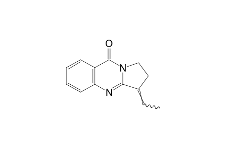 2,3-dihydro-3-ethylidenepyrrolo[2,1-b]quinazolin-9(1H)-one