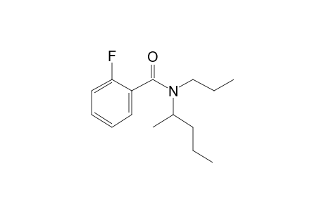 Benzamide, 2-fluoro-N-(2-pentyl)-N-propyl-