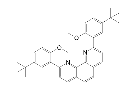 2,9-Bis(5-tert-butyl-2-methoxyphenyl)-1,10-phenanthroline