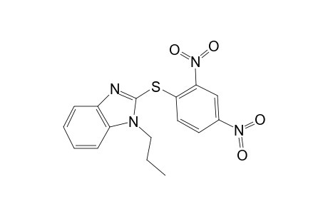 2-(2,4-Dinitro-phenylsulfanyl)-1-propyl-1H-benzoimidazole