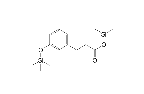 3-(3-Hydroxyphenyl)propionic acid, di(trimethylsilyl)-