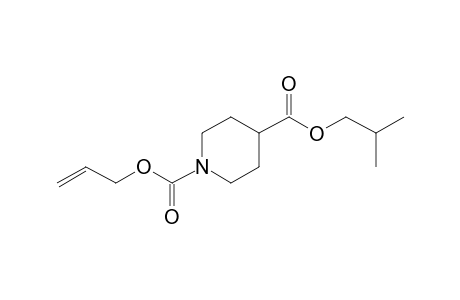 Isonipecotic acid, N-allyloxycarbonyl-, isobutyl ester