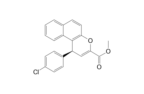 (S)-Methyl 1-(4-chlorophenyl)-1H-benzo[f]chromene-3-carboxylate