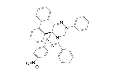 7,10-DIPHENYL-5-(4'-NITROPHENYL)-9,10-DIHYDRO-5H-PHENANTHRO-[9,10-E]-[1,2,4]-TRIAZOLO-[4,3-D]-TRIAZINE