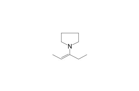 1-(1-Ethylpropenyl)pyrrolidine