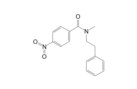 Benzamide, 4-nitro-N-(2-phenylethyl)-N-methyl-