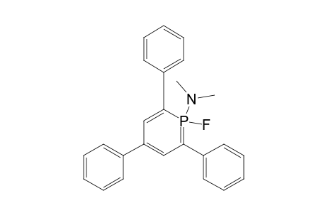 Phosphorin, 1-(dimethylamino)-1-fluoro-1,1-dihydro-2,4,6-triphenyl-