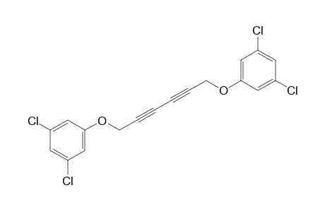 1,3-dichloro-5-[6-(3,5-dichlorophenoxy)hexa-2,4-diynoxy]benzene