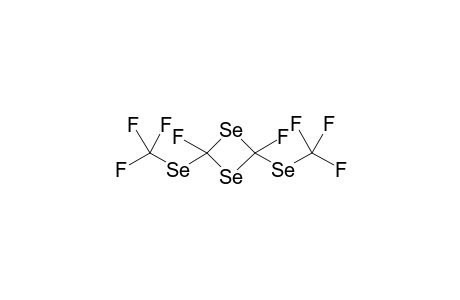 cis/trans-2,4-Difluoro-2,4-bis(trifluoromethylseleno)-1,3-diselenetane