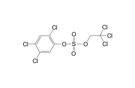 2,2,2-trichloroethyl (2,4,5-trichlorophenyl) sulfate